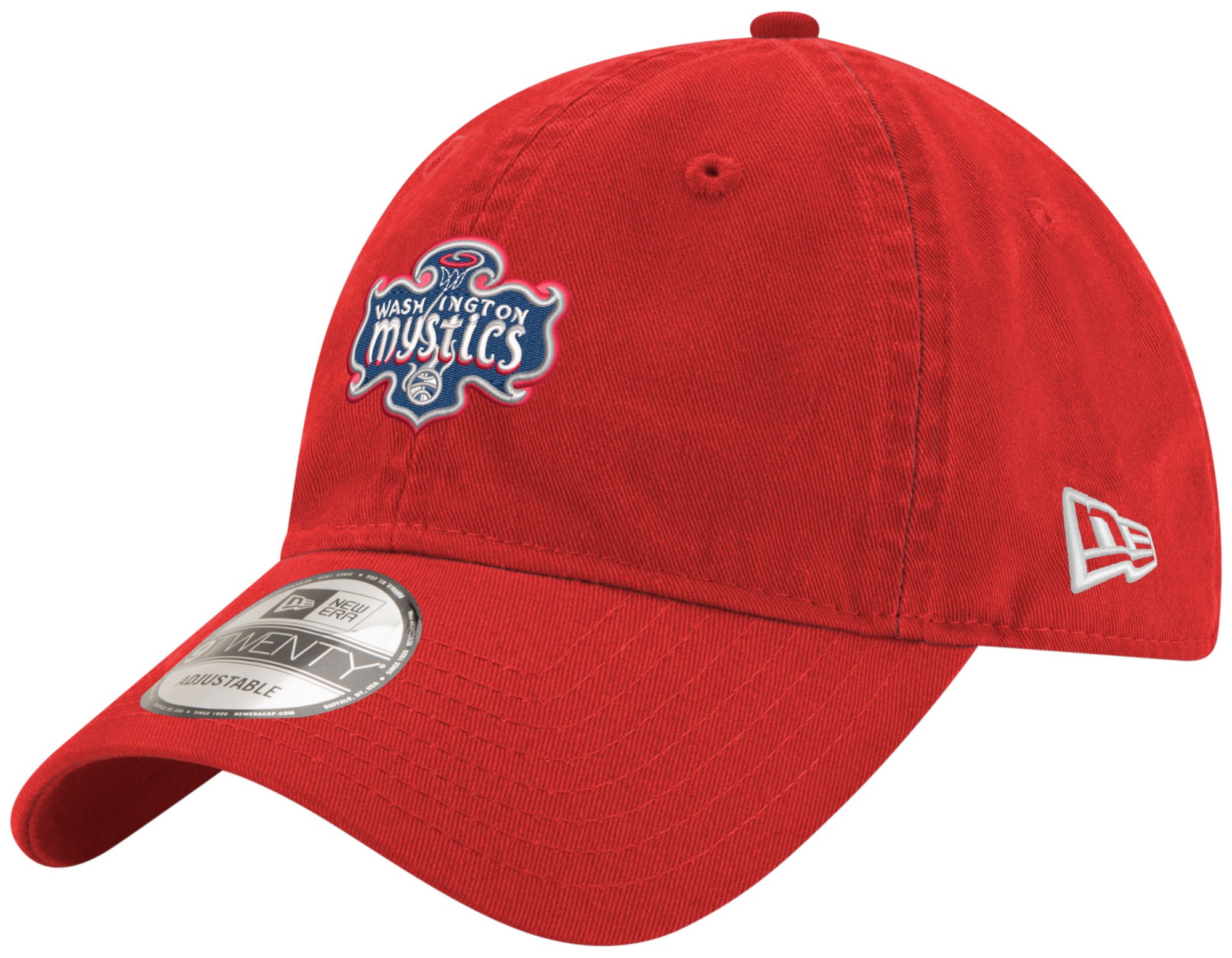 New Era Adult Washington Mystics Red 9Twenty Logo Adjustable Hat product image