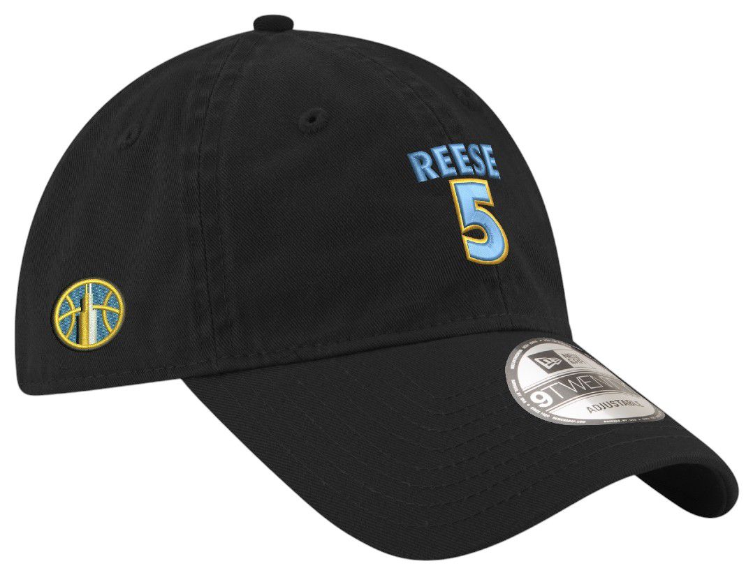 New Era Adult Chicago Sky Angel Reese #5 Black Jumpwoman 9Twenty Adjustable Hat product image