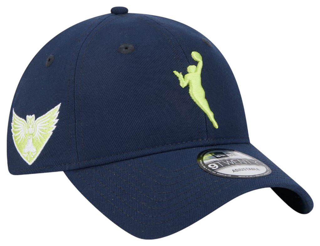New Era Adult Dallas Wings Navy Jumpwoman 9Twenty Adjustable Hat product image