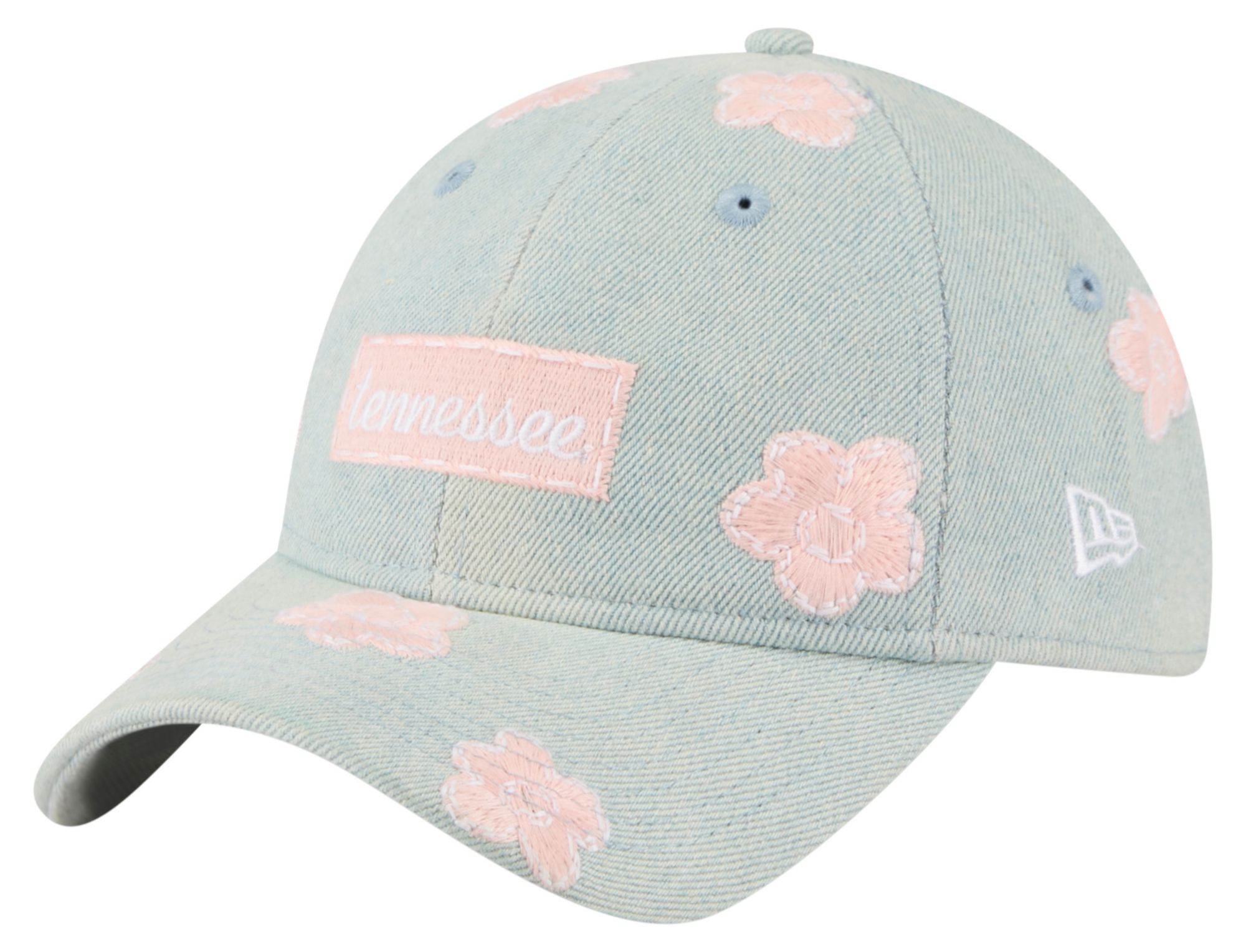 New Era Girls' Tennessee Volunteers Denim Florals 9Twenty Adjustable Hat product image