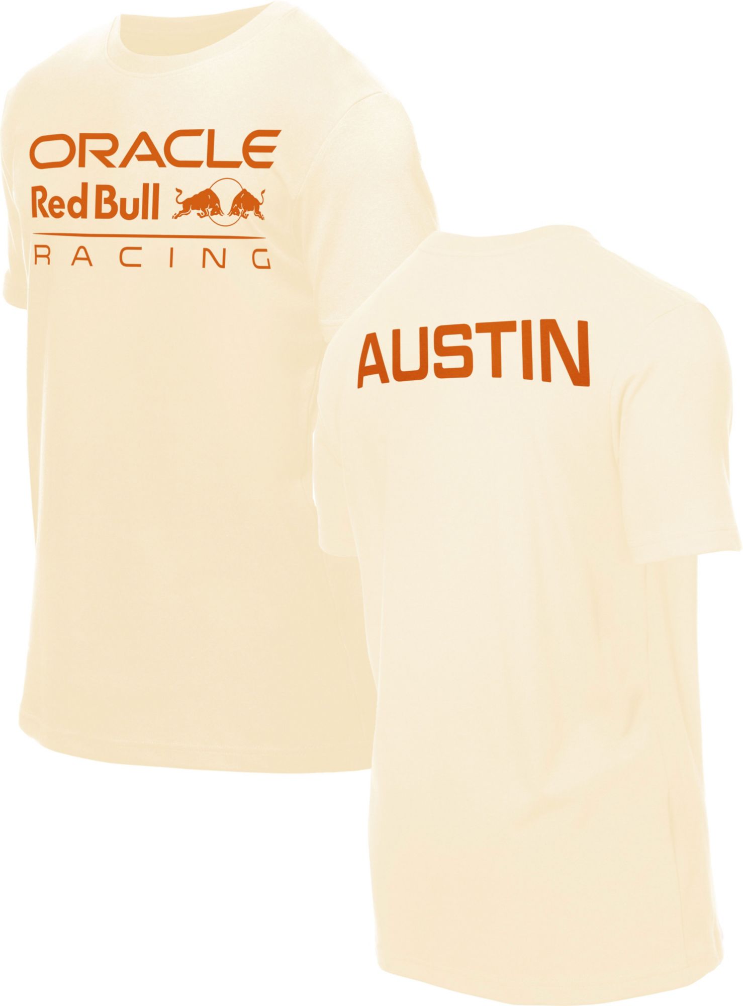New Era Men's F1 Red Bull Racing Austin Cream T-Shirt product image