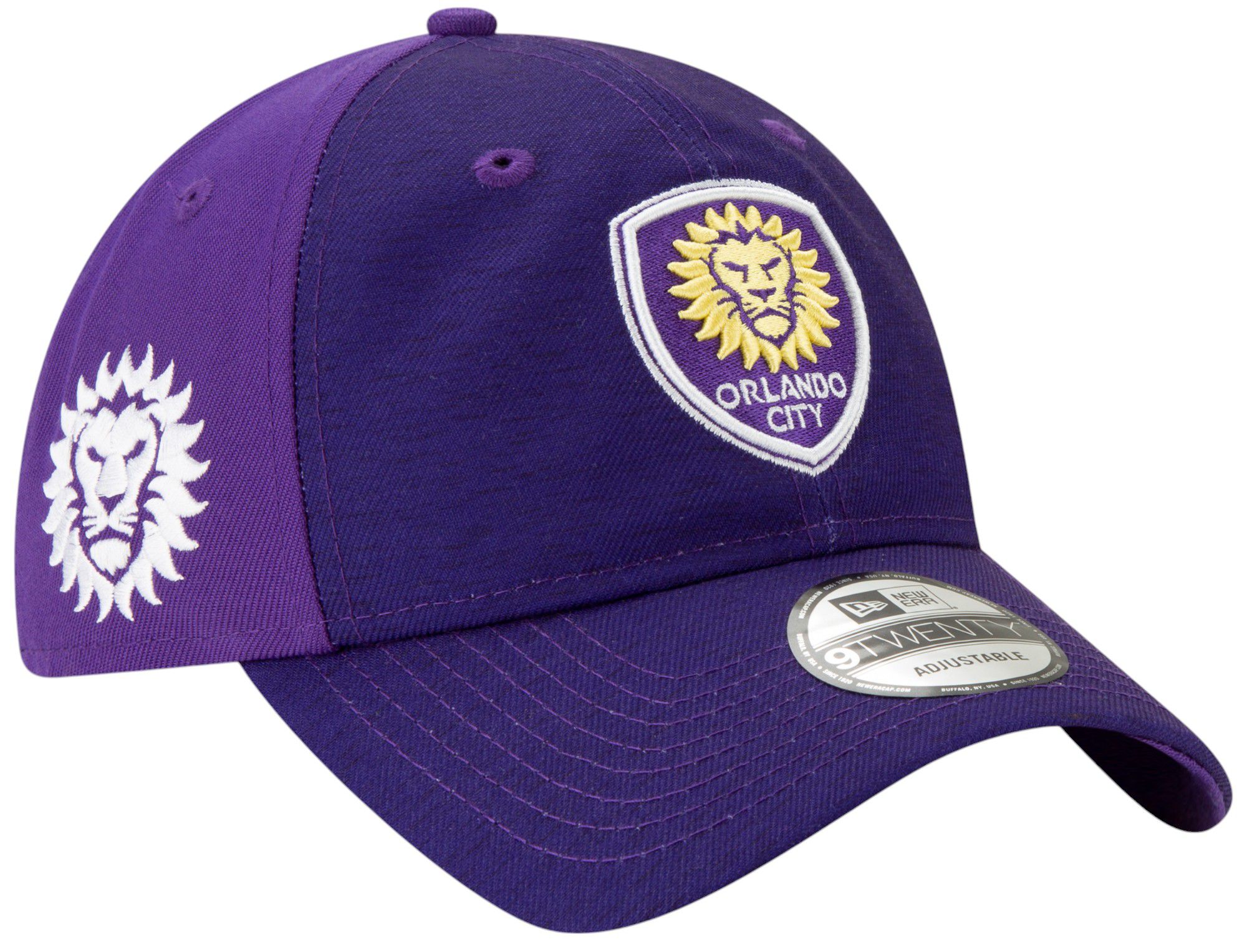 New Era Men's Orlando City Purple Logo 9Twenty Adjustable Hat product image