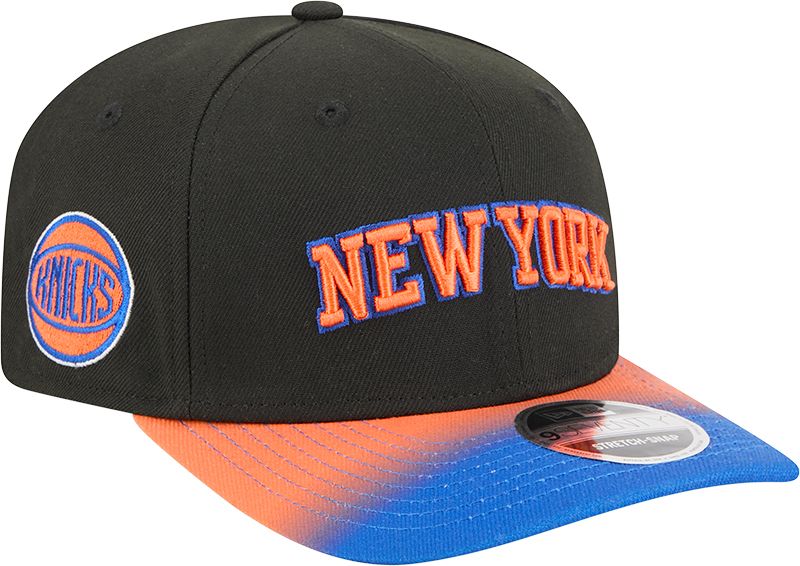 New Era Adult New York Knicks Blue Statement 9Seventy Adjustable Snapback Hat product image