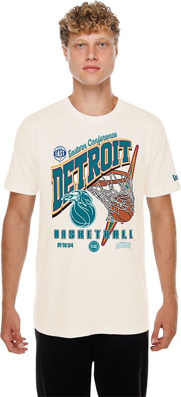 New Era Adult 2025-26 City Edition Detroit Pistons Puff Ink T-Shirt product image