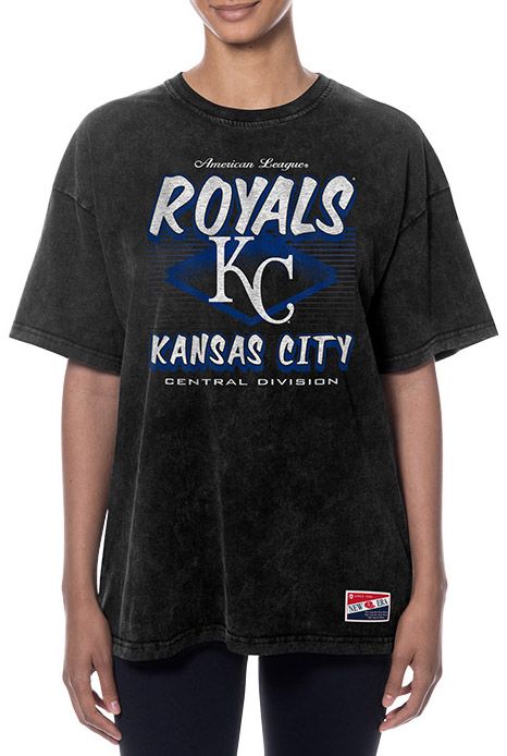 New Era Women's Kansas City Royals Black Throwback T-Shirt product image