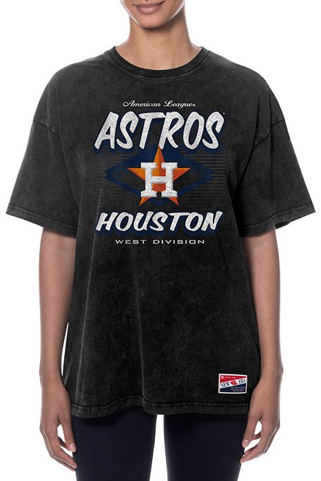 New Era Women's Houston Astros Black Throwback T-Shirt product image