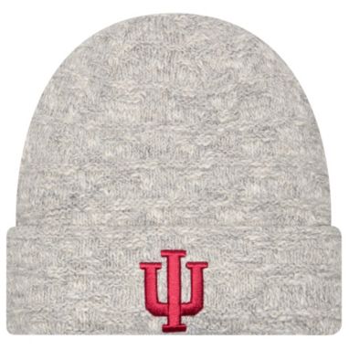 sorry, New Era Women's Indiana Hoosiers Grey Metallic Cuffed Knit Beanie is currently out of stock