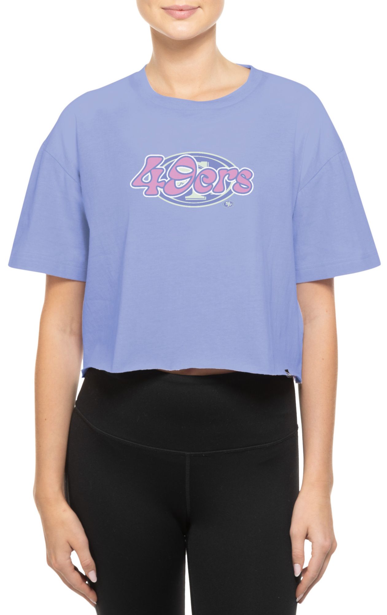 New Era Women's San Francisco 49ers Purple Glow Ink T-Shirt product image