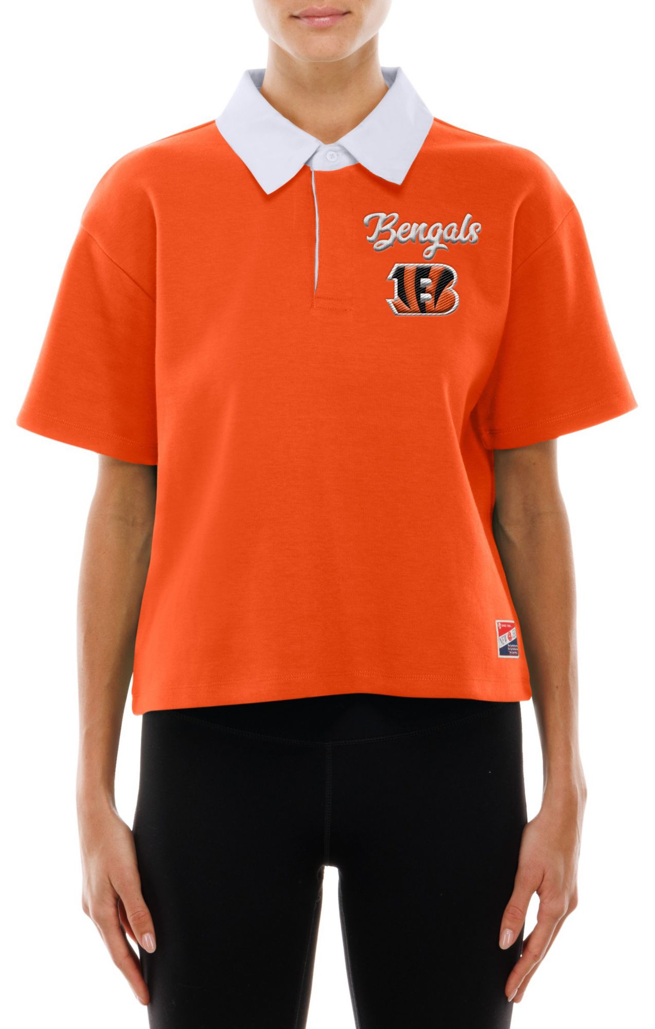 New Era Women's Cincinnati Bengals Orange Polo product image