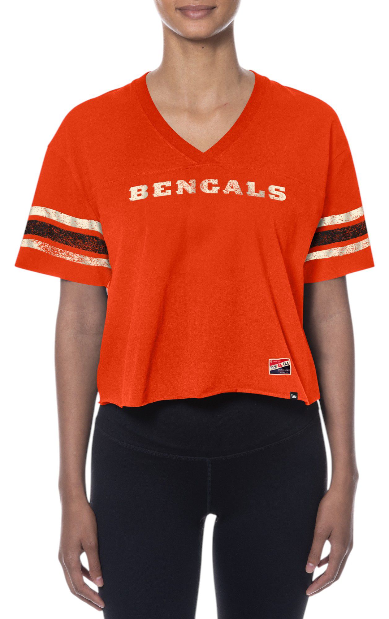 New Era Women's Cincinnati Bengals Orange Sporty T-Shirt product image