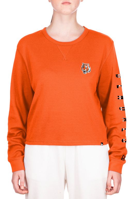 New Era Women's Cincinnati Bengals Black Thermal Long Sleeve T-Shirt product image