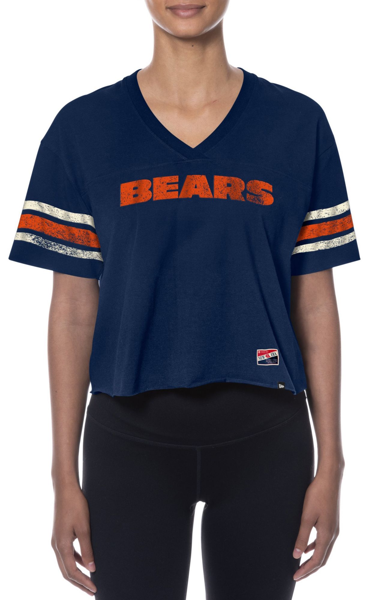 New Era Women's Chicago Bears Navy Sporty T-Shirt product image