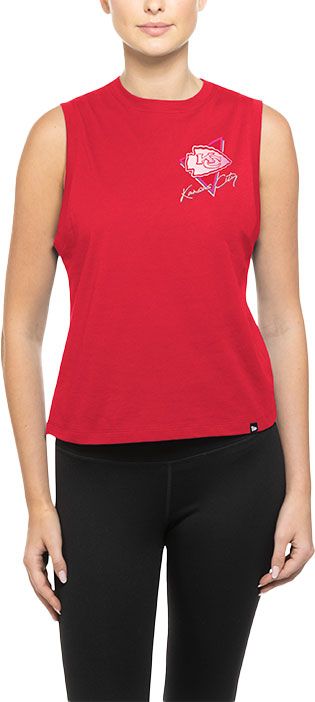 New Era Women's Kansas City Chiefs Red Glow Ink Tank Top product image