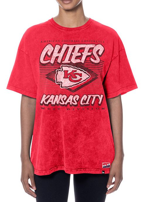 New Era Women's Kansas City Chiefs Red Washed T-Shirt product image