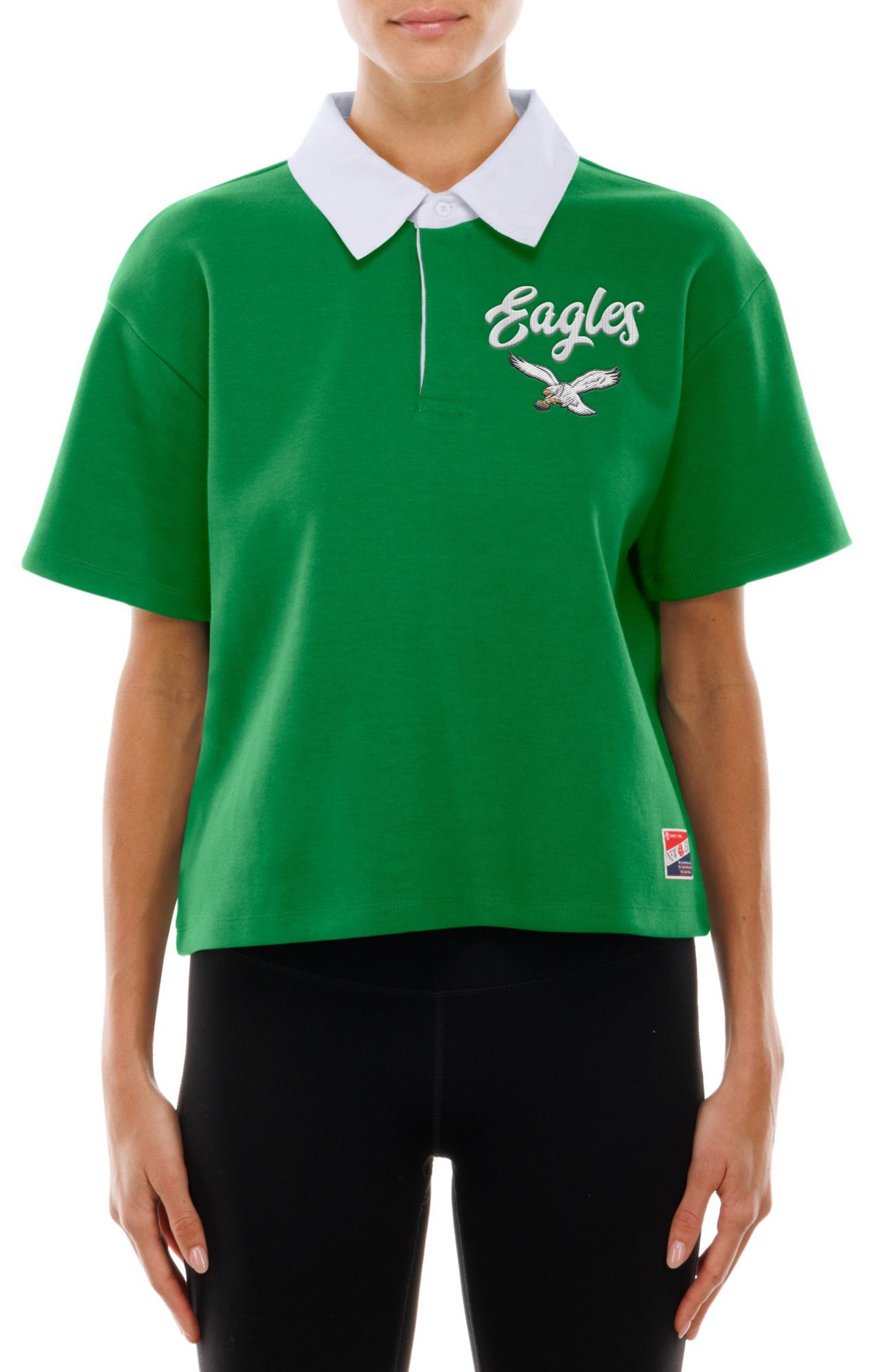 New Era Women's Philadelphia Eagles Green Polo product image