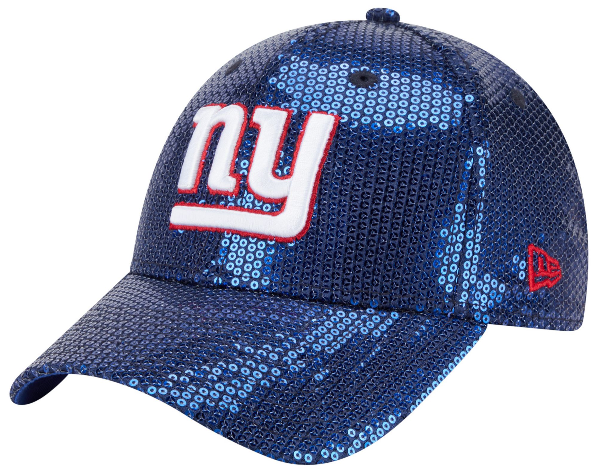 New Era Women's New York Giants Royal Sequin 9Forty Adjustable Hat product image
