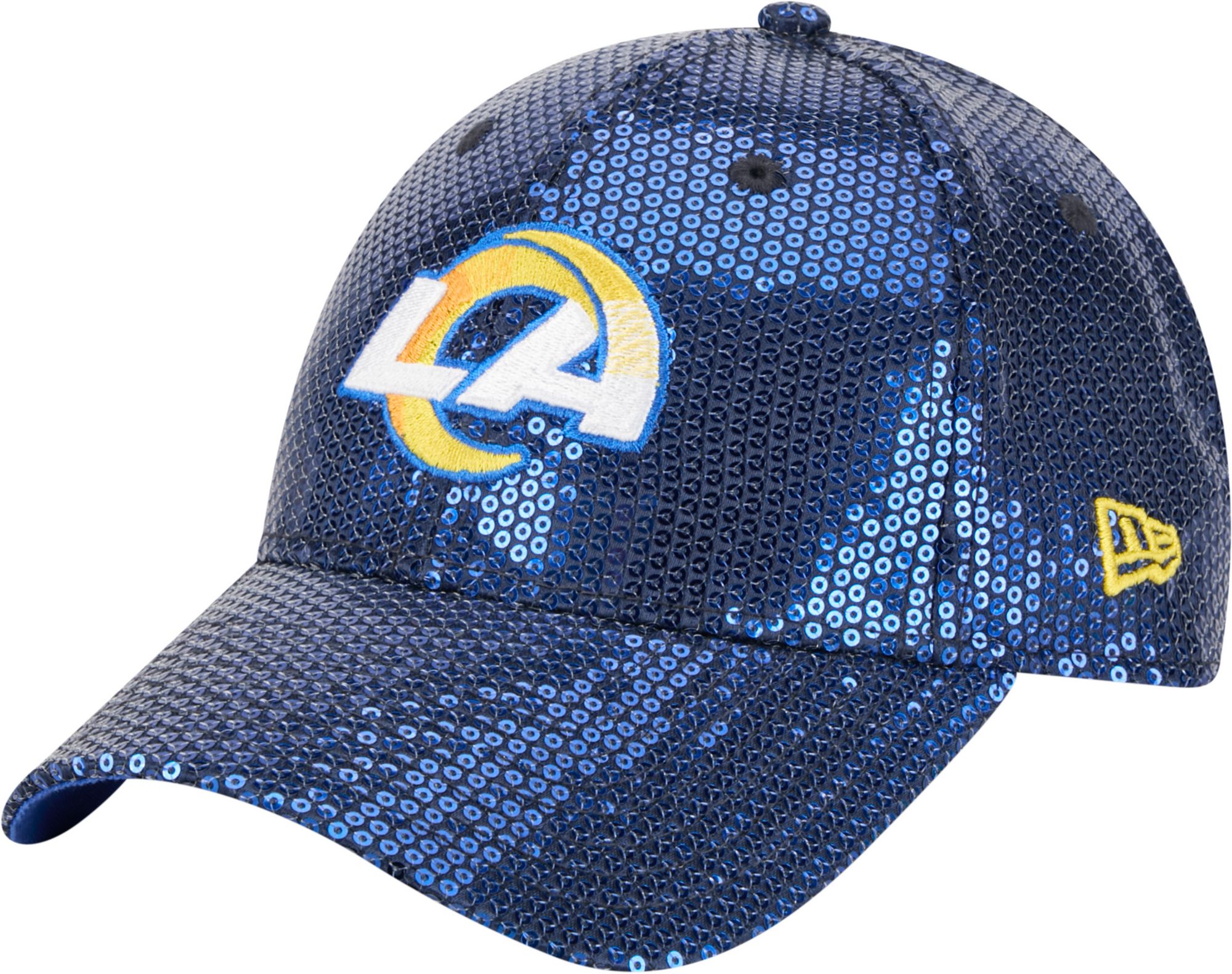 New Era Women's Los Angeles Rams Royal Sequin 9Forty Adjustable Hat product image