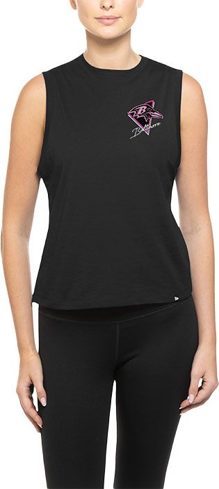 New Era Women's Baltimore Ravens Black Glow Ink Tank Top product image