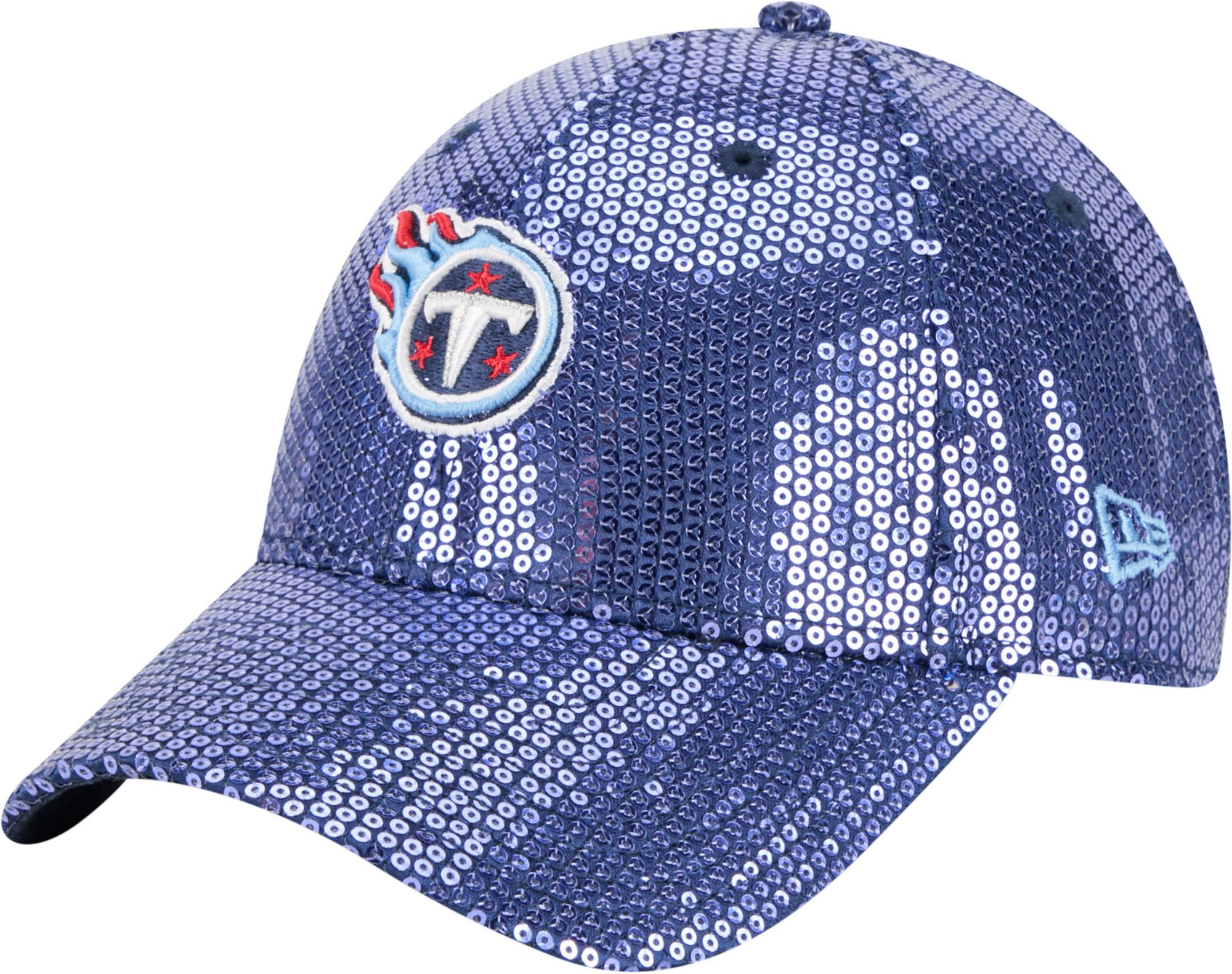 New Era Women's Tennessee Titans Navy Sequin 9Forty Adjustable Hat product image