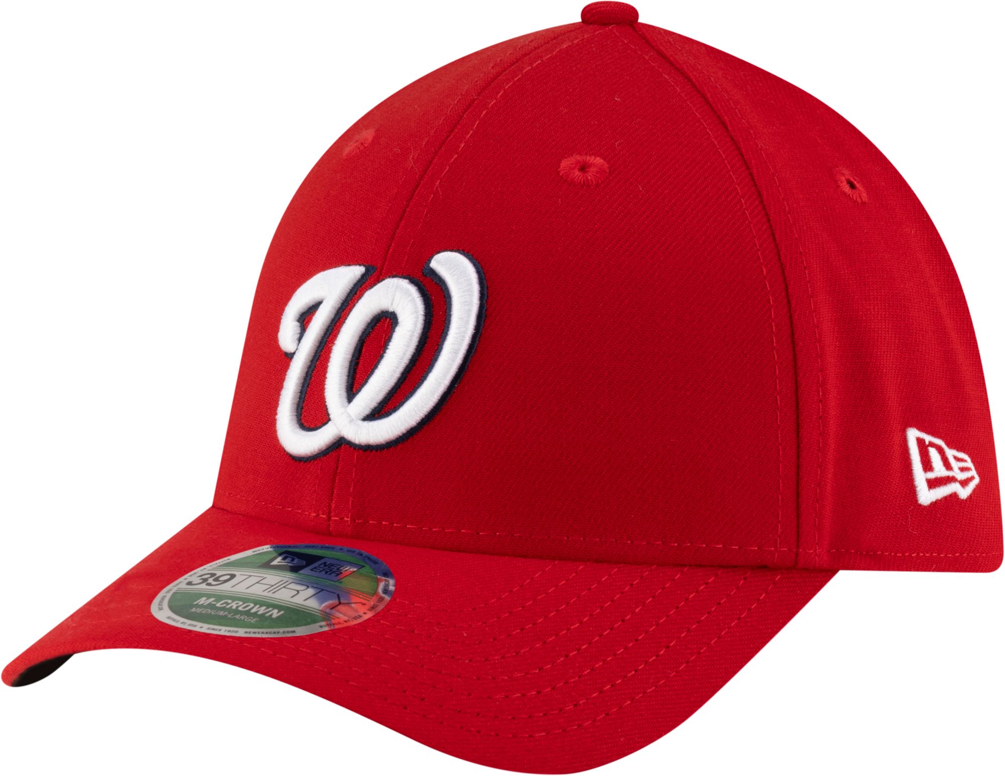 New Era Youth Washington Nationals Red Game 39Thirty Replica Player Hat product image