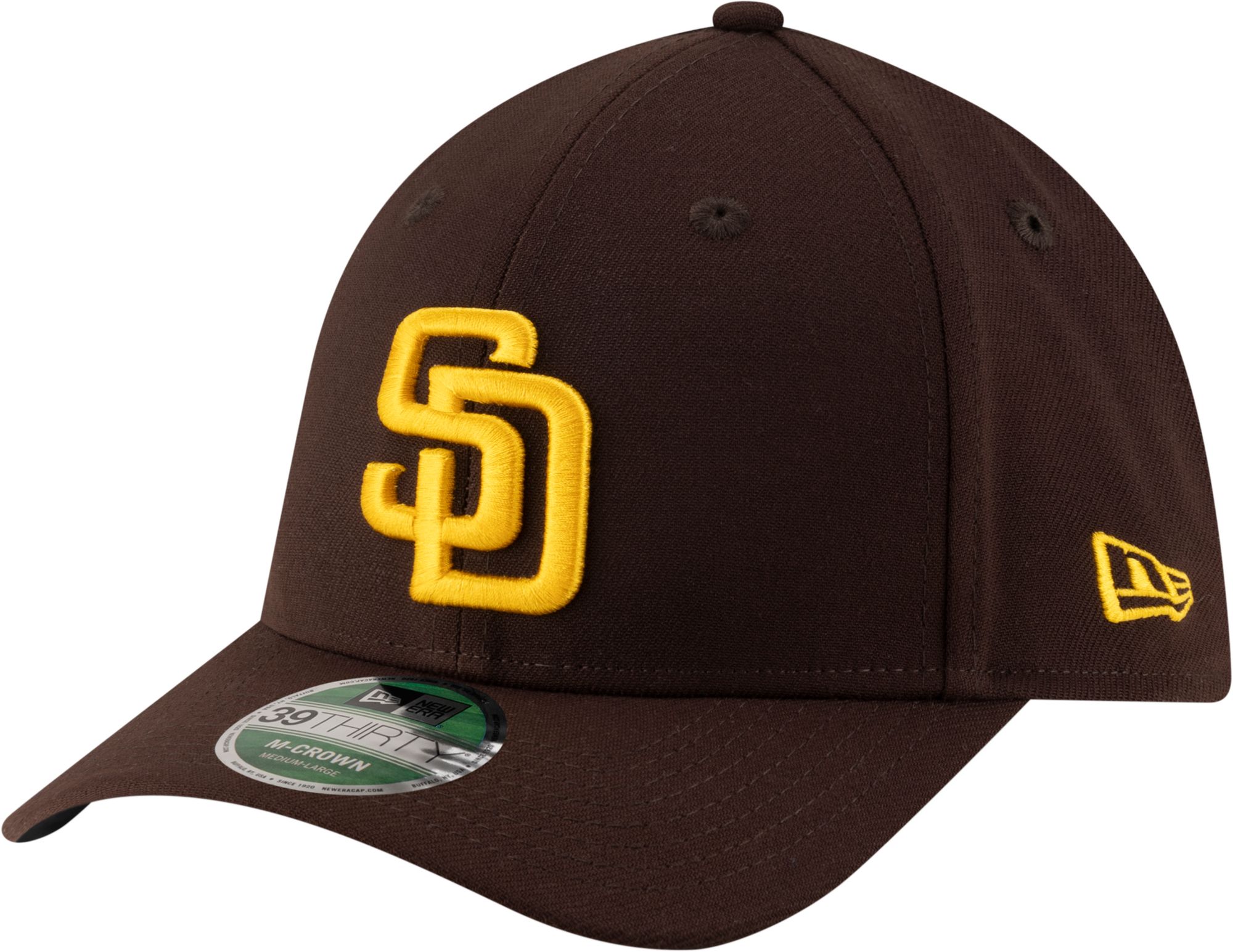 New Era Youth San Diego Padres Brown Game 39Thirty Replica Player Hat product image