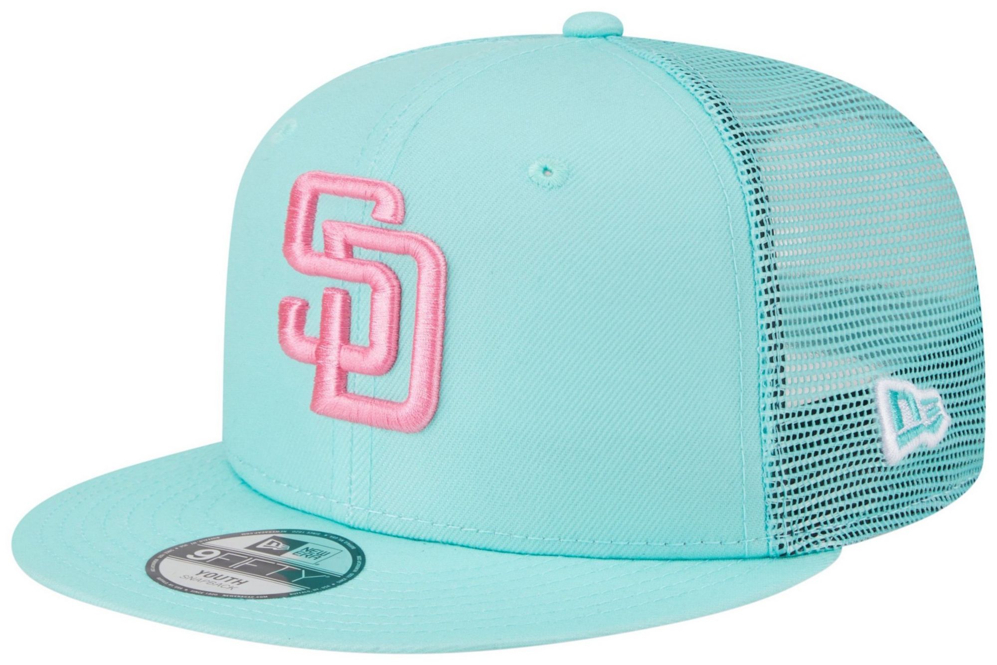 New Era Youth San Diego Padres City Connect 2025 9Fifty Adjustable Trucker Hat product image