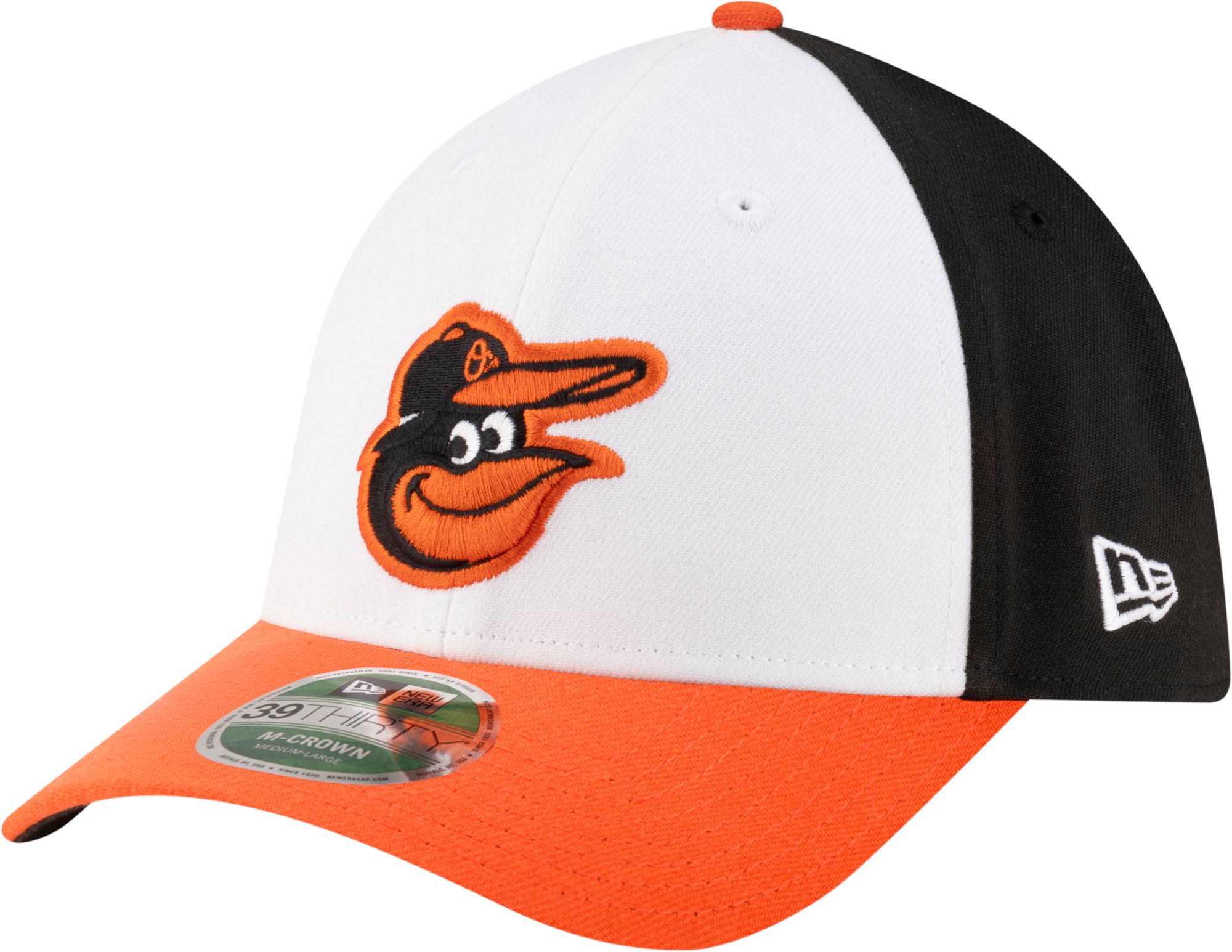 New Era Youth Baltimore Orioles Black Home 39Thirty Replica Player Hat product image