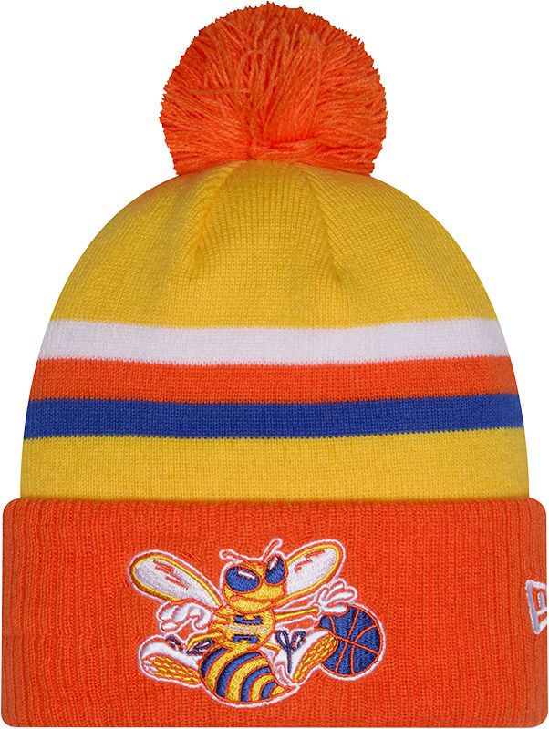 New Era Youth 2025-26 City Edition Charlotte Hornets Logo Pom Knit Beanie product image