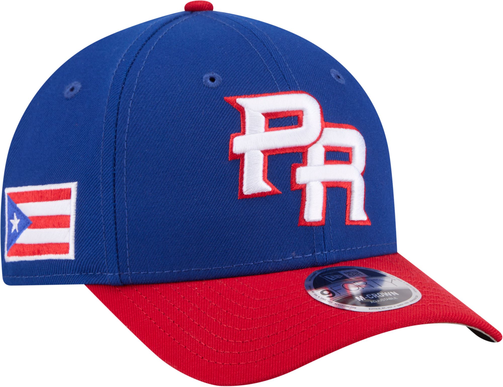 New Era Youth World Baseball Classic 2026 Puerto Rico Logo 9Forty Adjustable Hat product image