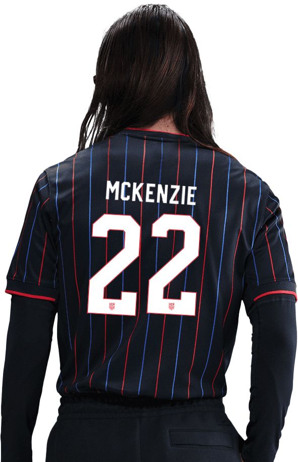 Nike Adult USMNT Mark McKenzie #22 2025 Navy "Heartbeat" Away Replica Jersey product image