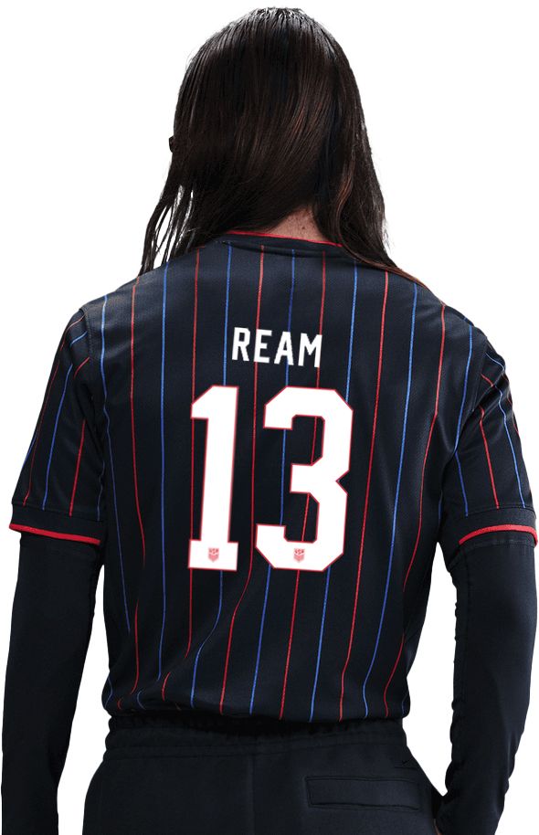 Nike Adult USMNT Tim Ream #13 2025 Navy "Heartbeat" Away Replica Jersey product image