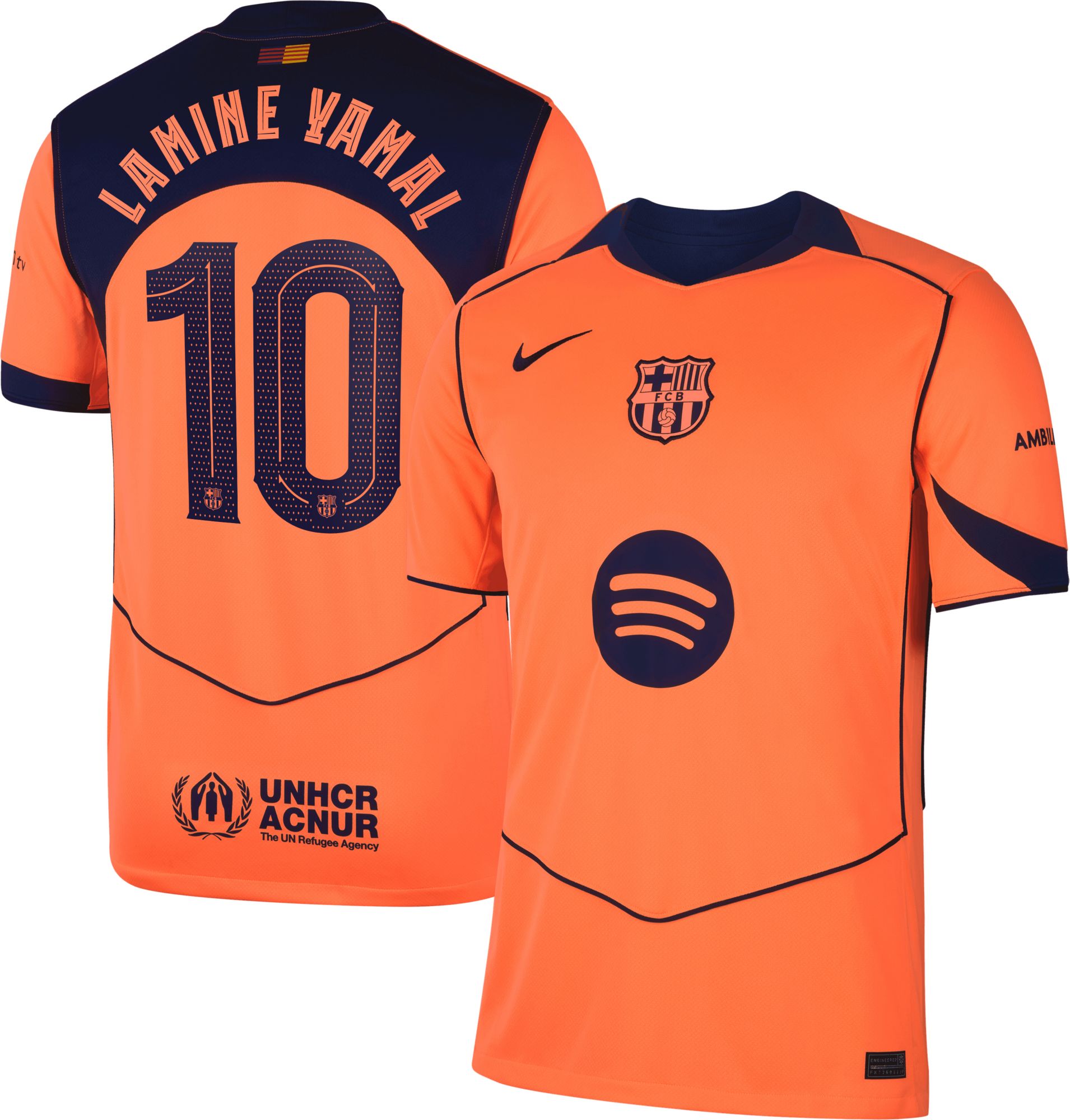 Nike Adult FC Barcelona Lamine Yamal #10 2025-26 Third Replica Jersey product image