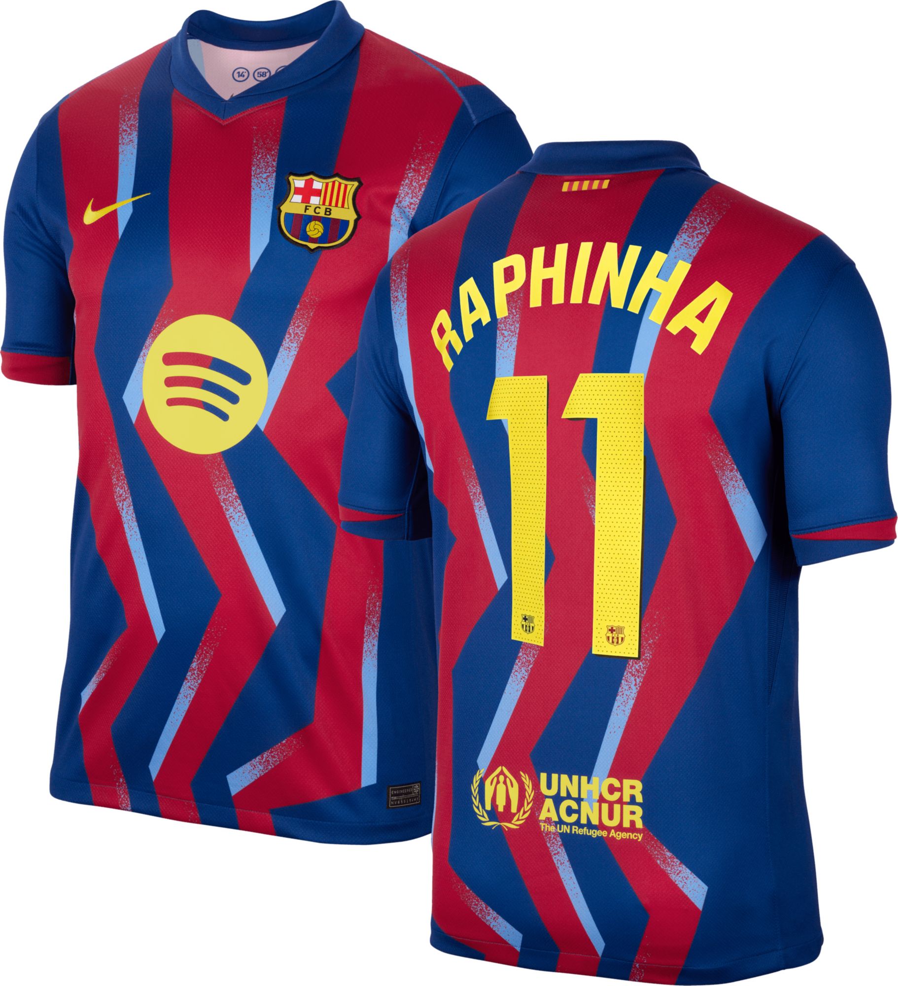 Nike Adult FC Barcelona Raphinha #11 2025-26 Fourth Replica Jersey product image
