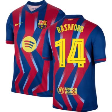 Nike Adult FC Barcelona Marcus Rashford #14 2025-26 Fourth Replica