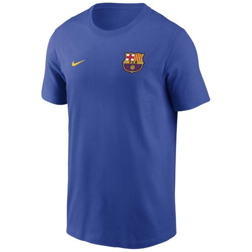 Nike Adult FC Barcelona Royal Wordmark T-Shirt | Dick's Sporting Goods