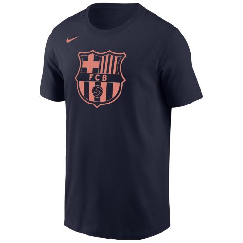 Nike Adult FC Barcelona Royal Wordmark T-Shirt | Dick's Sporting Goods