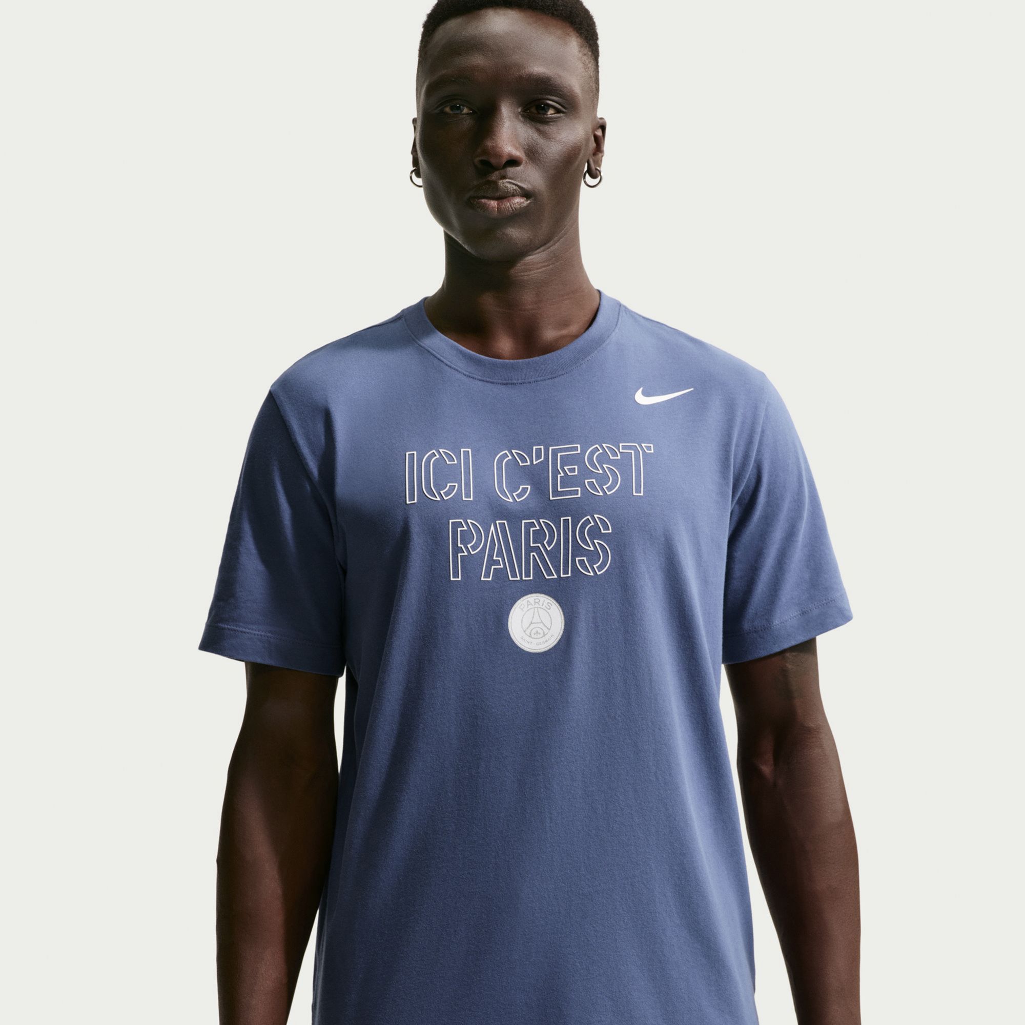 Nike Adult Paris Saint-Germain Diffused Blue Fifth T-Shirt product image