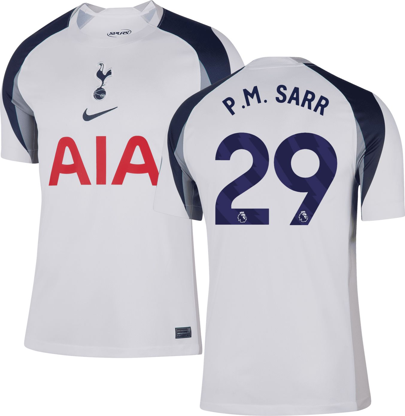 Nike Adult Tottenham Hotspur Pape Matar Sarr #29 2025-26 Home Replica Jersey product image