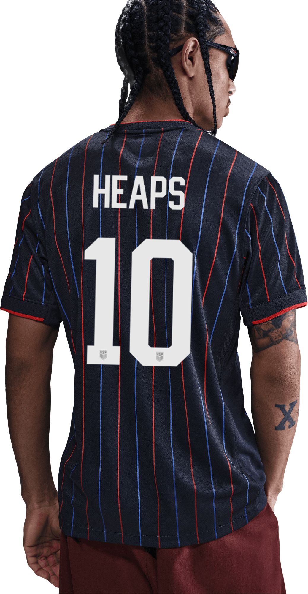 Nike Adult USWNT Lindsey Heaps #10 2025 'Heartbeat' Away Replica Jersey product image