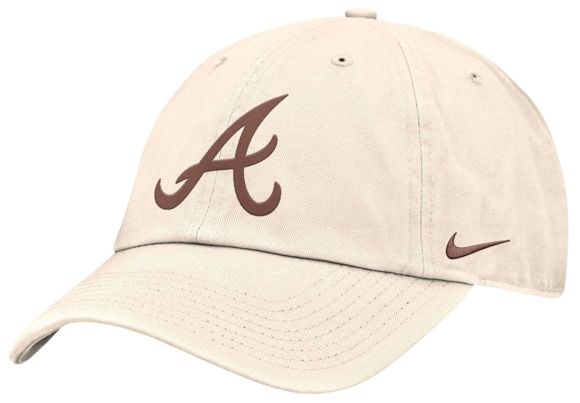 Nike Adult Atlanta Braves Cream Club Adjustable Hat product image