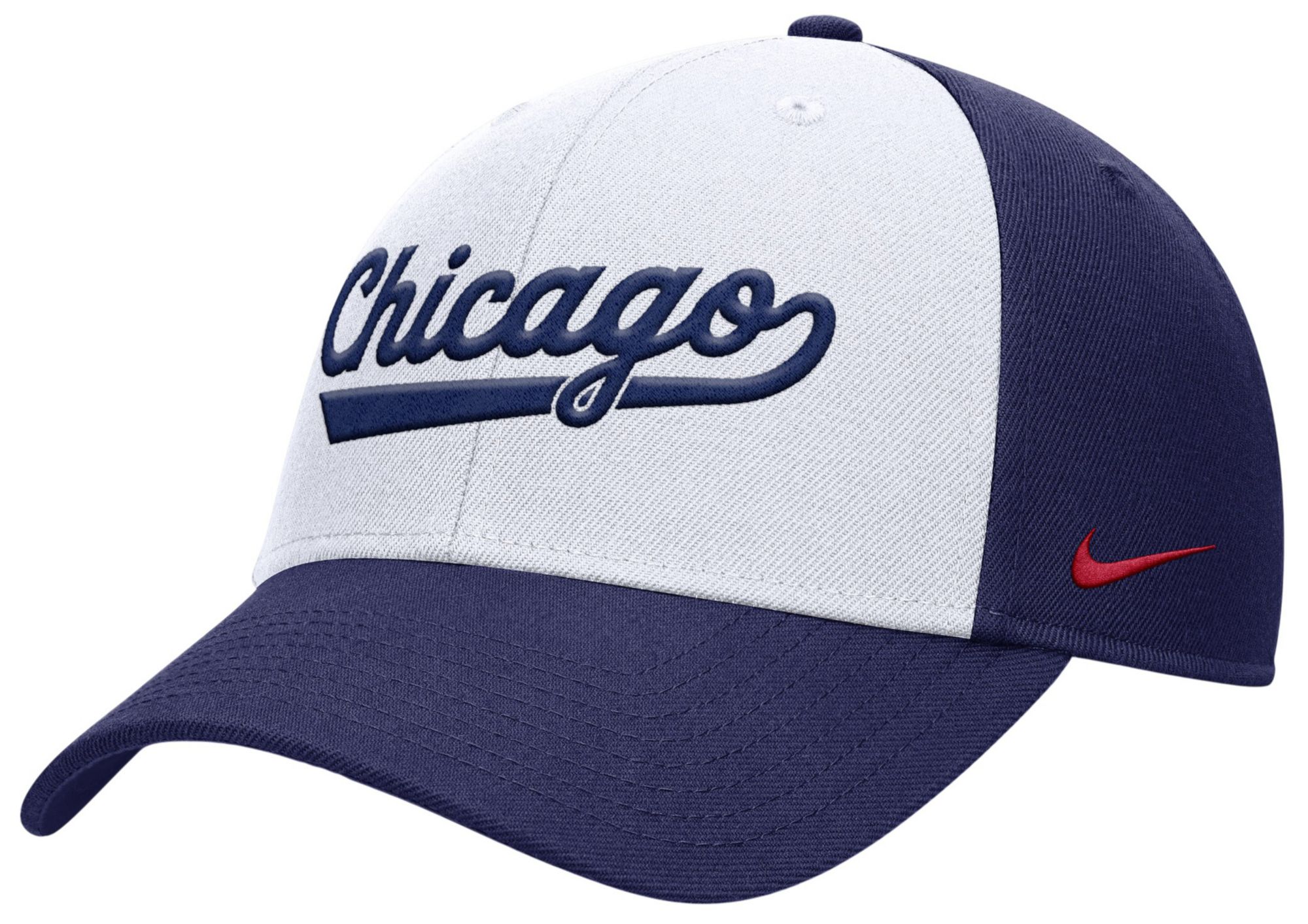 Nike Adult Chicago Cubs Blue Script Club Cap product image
