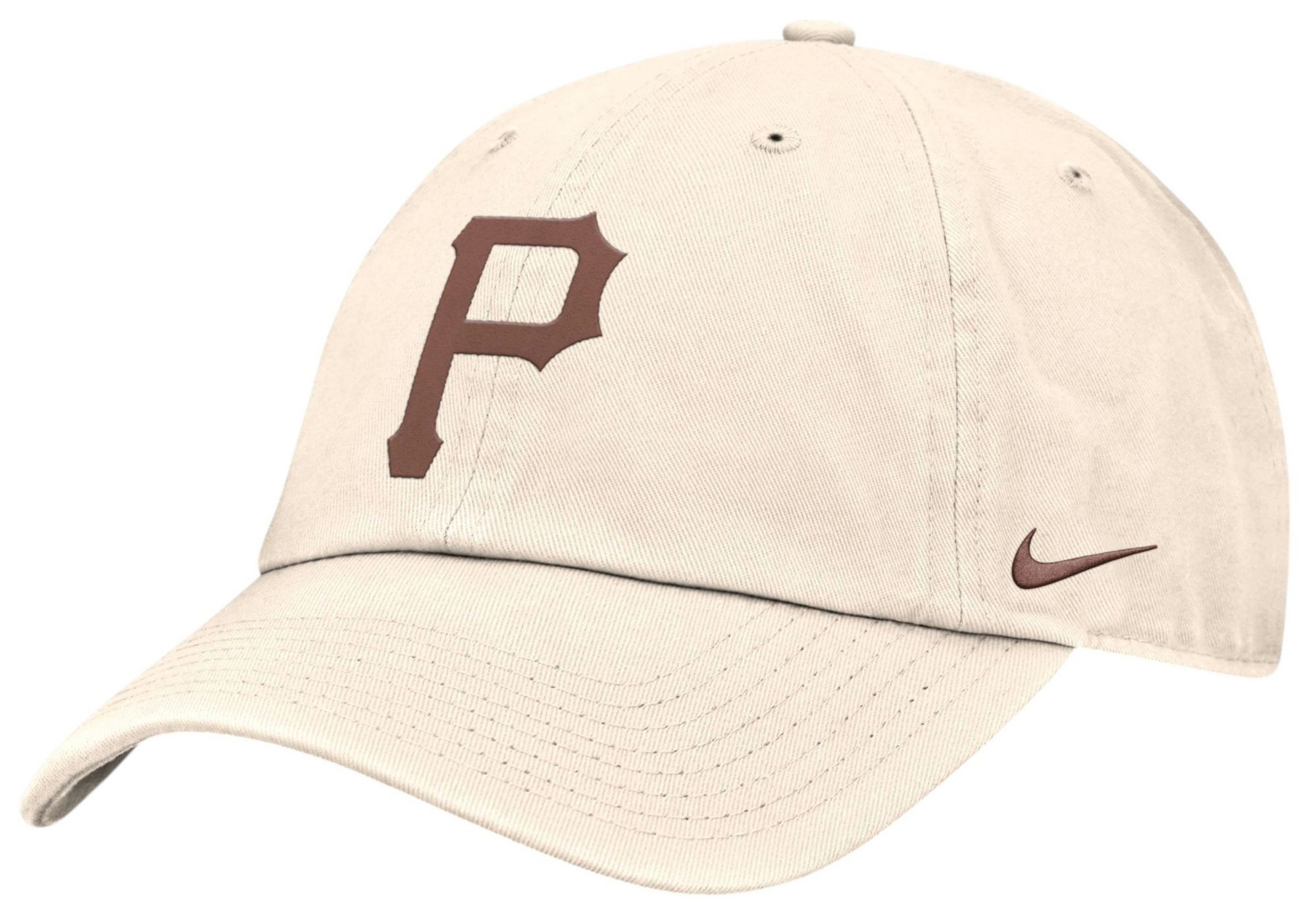 Nike Adult Pittsburgh Pirates Cream Club Adjustable Hat product image