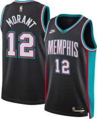 Nike Adult Memphis Grizzlies Ja Morant #12 Black Hardwood Classics