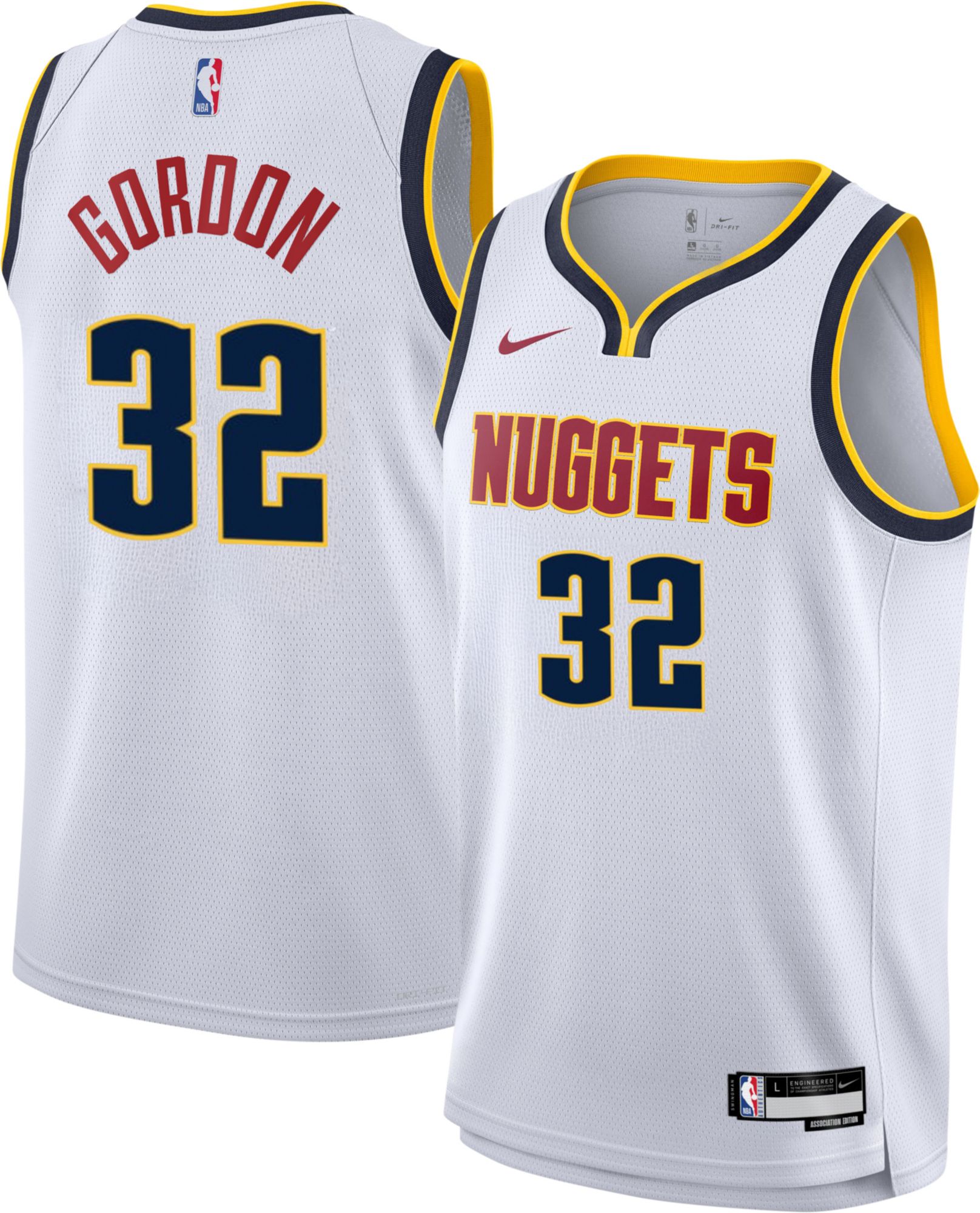 Nike Adult Denver Nuggets Aaron Gordon #32 Swingman Association Jersey product image