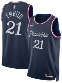 Nike Adult 2025-26 City Edition Philadelphia 76ers Joel Embiid #21