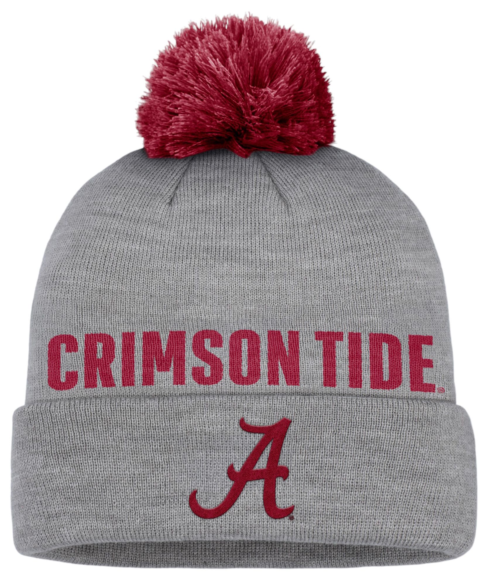 Nike Adult Alabama Crimson Tide Dark Grey Heather Peak Knit Beanie product image