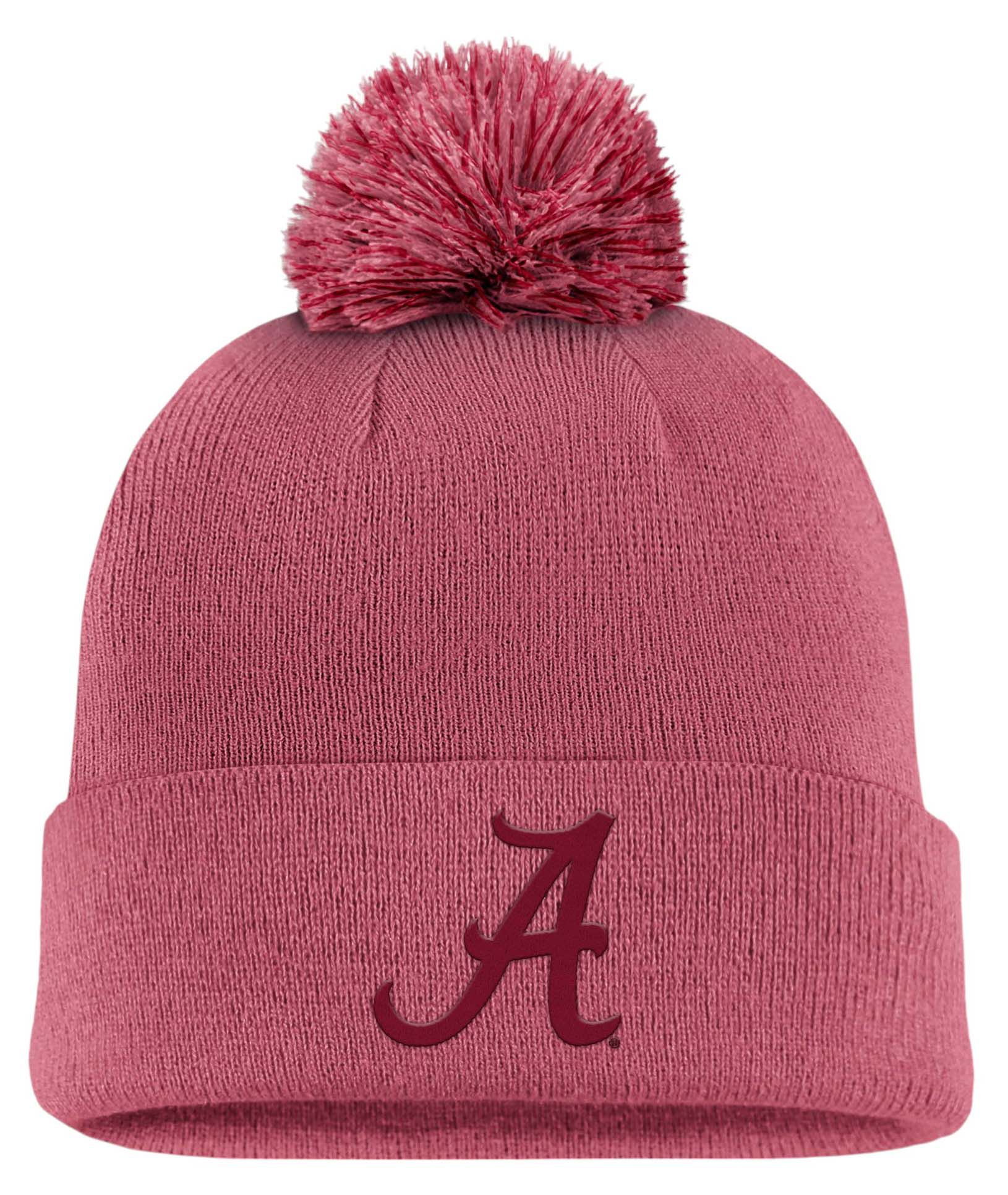 Nike Adult Alabama Crimson Tide Archaeo Pink Peak Campus Sideline Knit Beanie product image