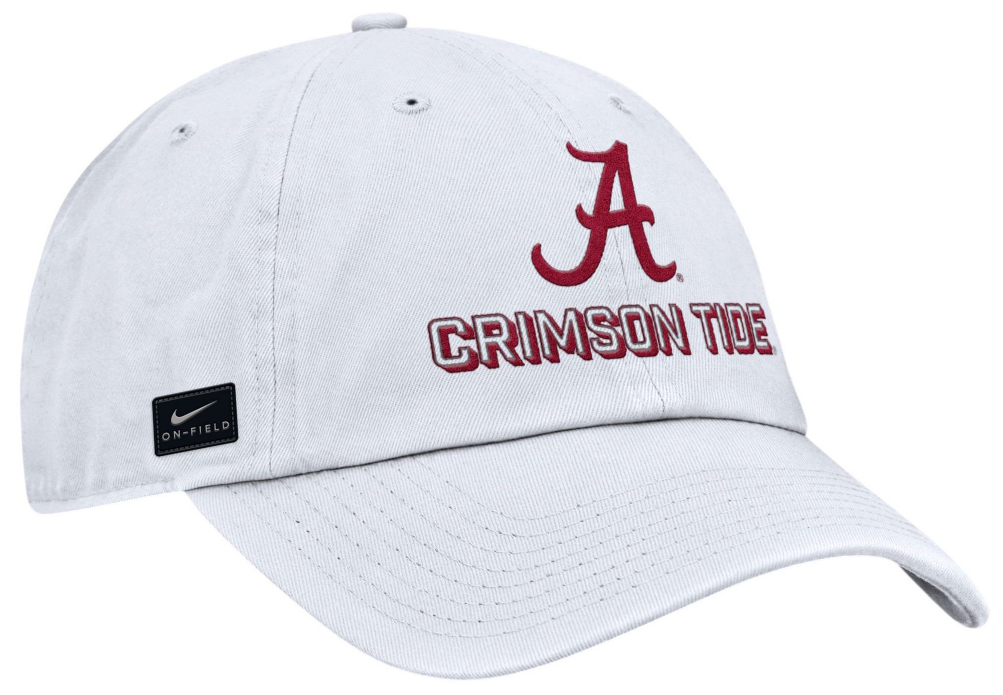 Nike Adult Alabama Crimson Tide White Game Day Club Adjustable Hat product image