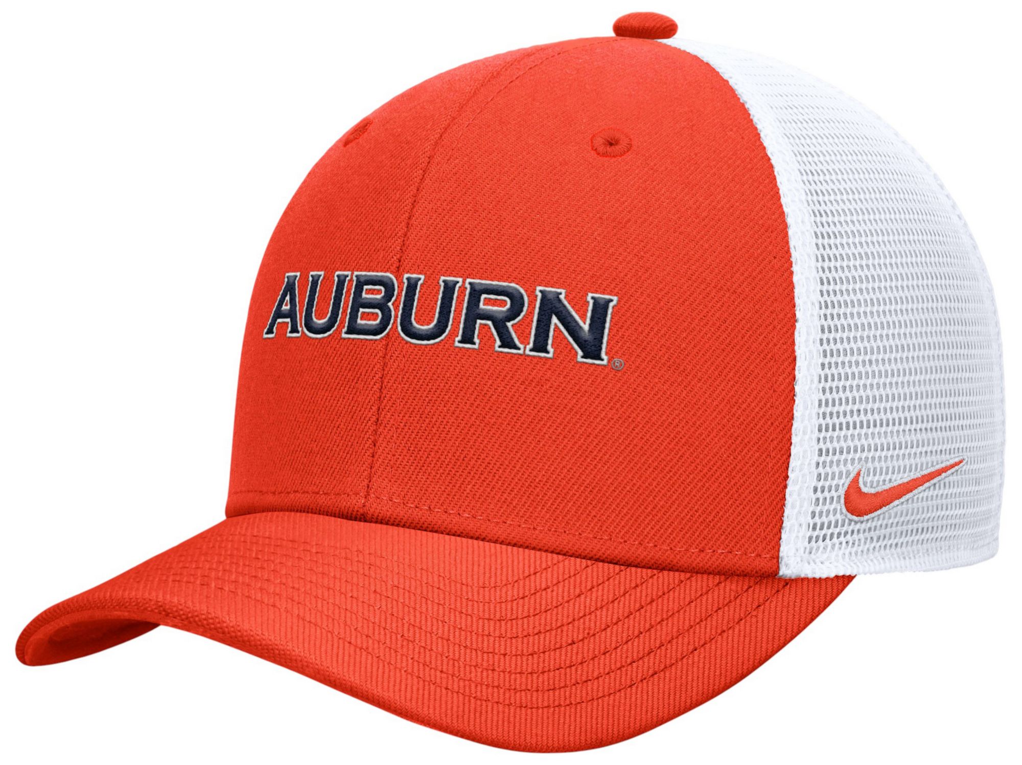 Nike Adult Auburn Tigers Team Orange Rise Adjustable Trucker Hat product image