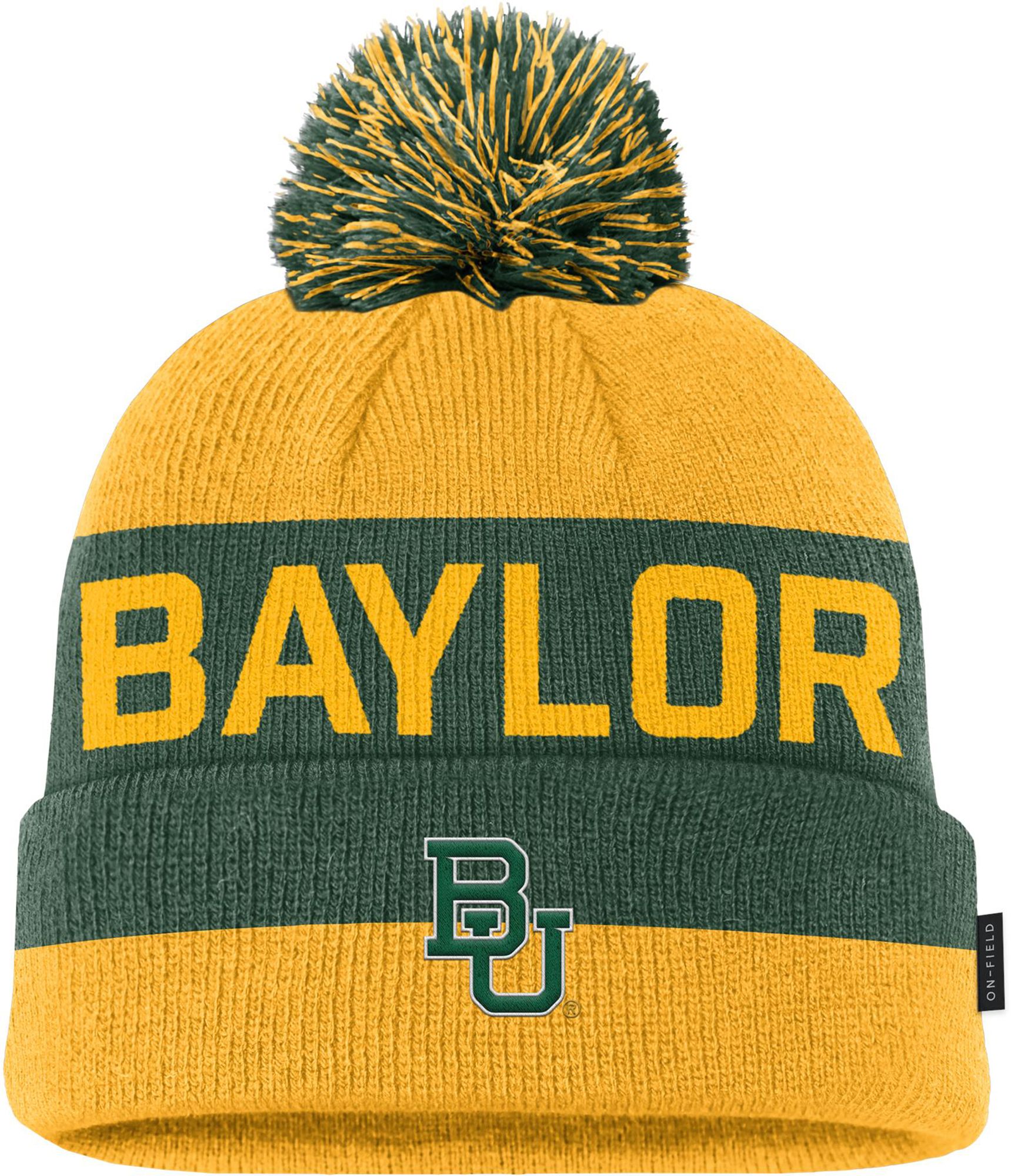 Nike Adult Baylor Bears Gold Peak Gameday Knit Beanie product image